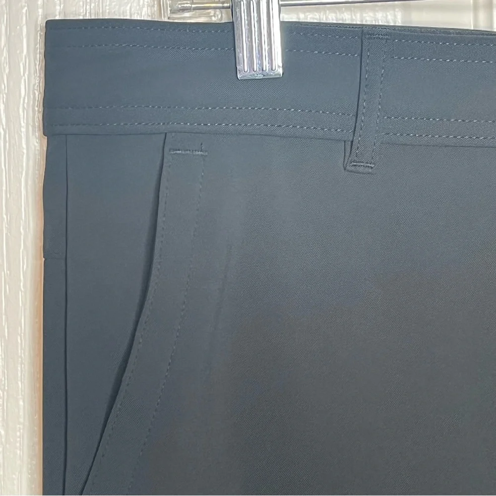 Hurley Black Flat Front Pants Mens Sz 32 X 32 Straight Leg
